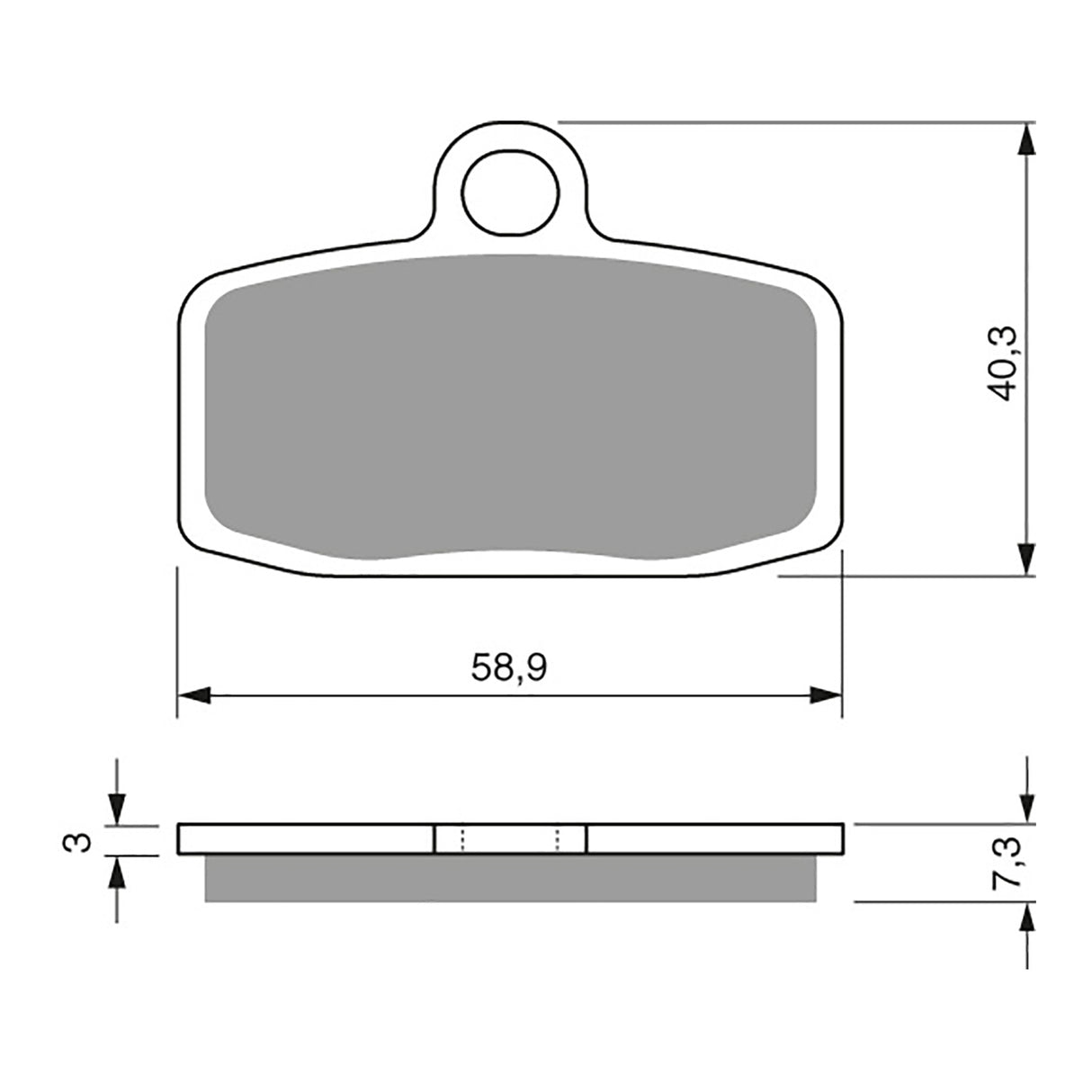GOLDfren Brake Pads - K5 Off-Road Racing