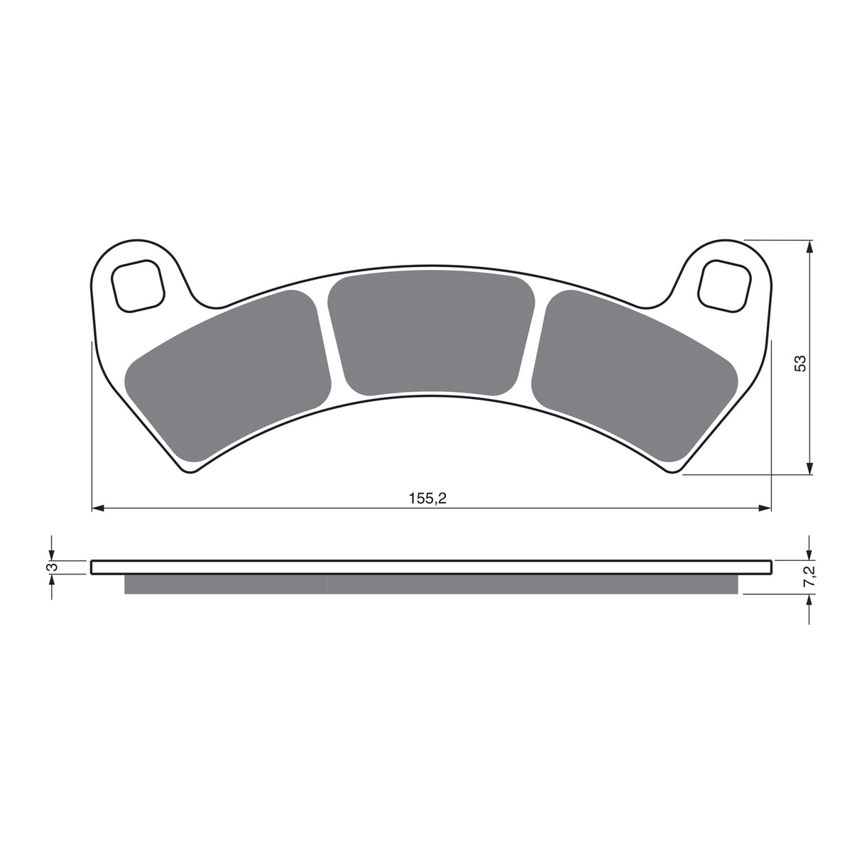 GOLDfren Brake Pads - K5 Off-Road Racing