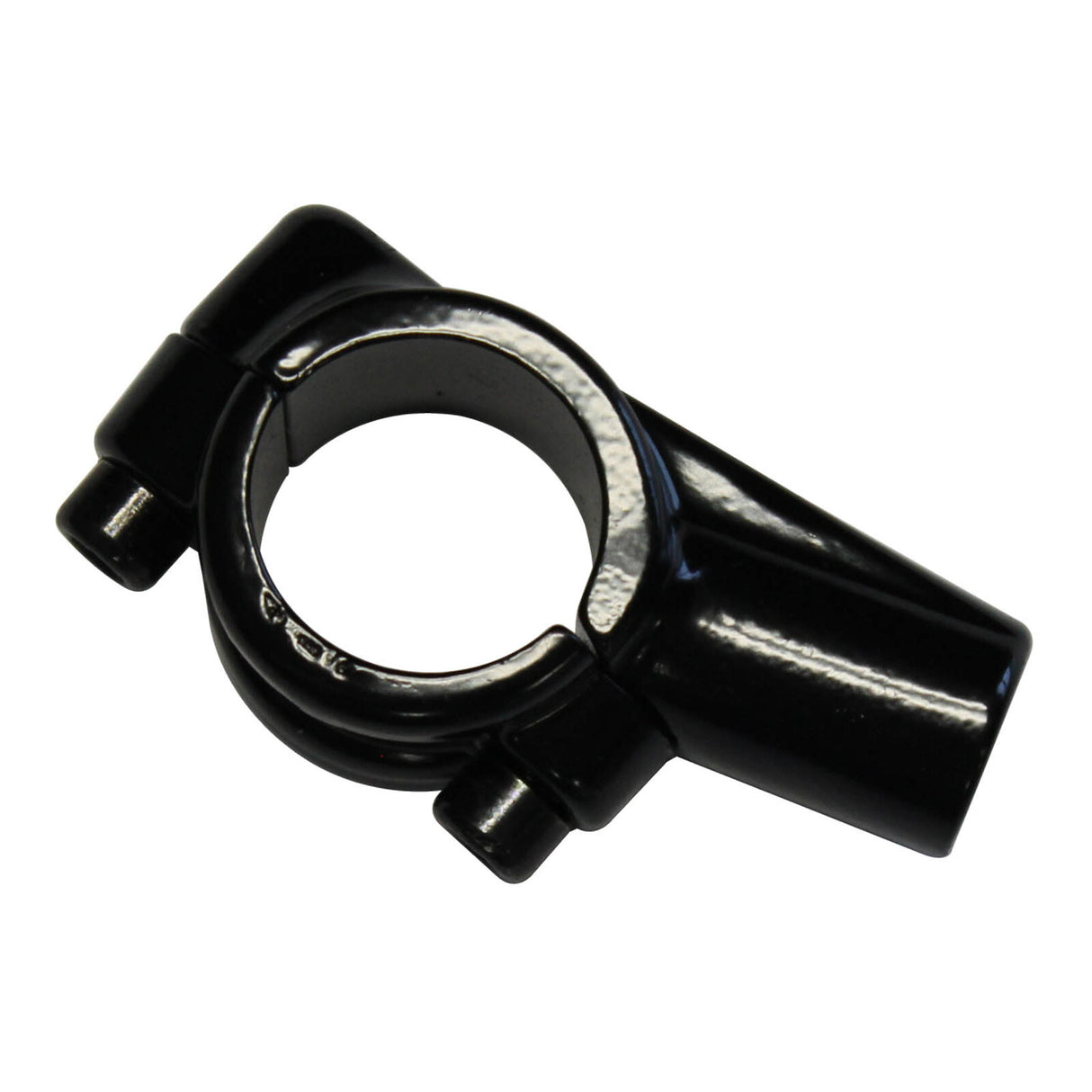 Whites Left Bracket 2-piece (Mirror Mount Only) - Black, for 10mm mirrors