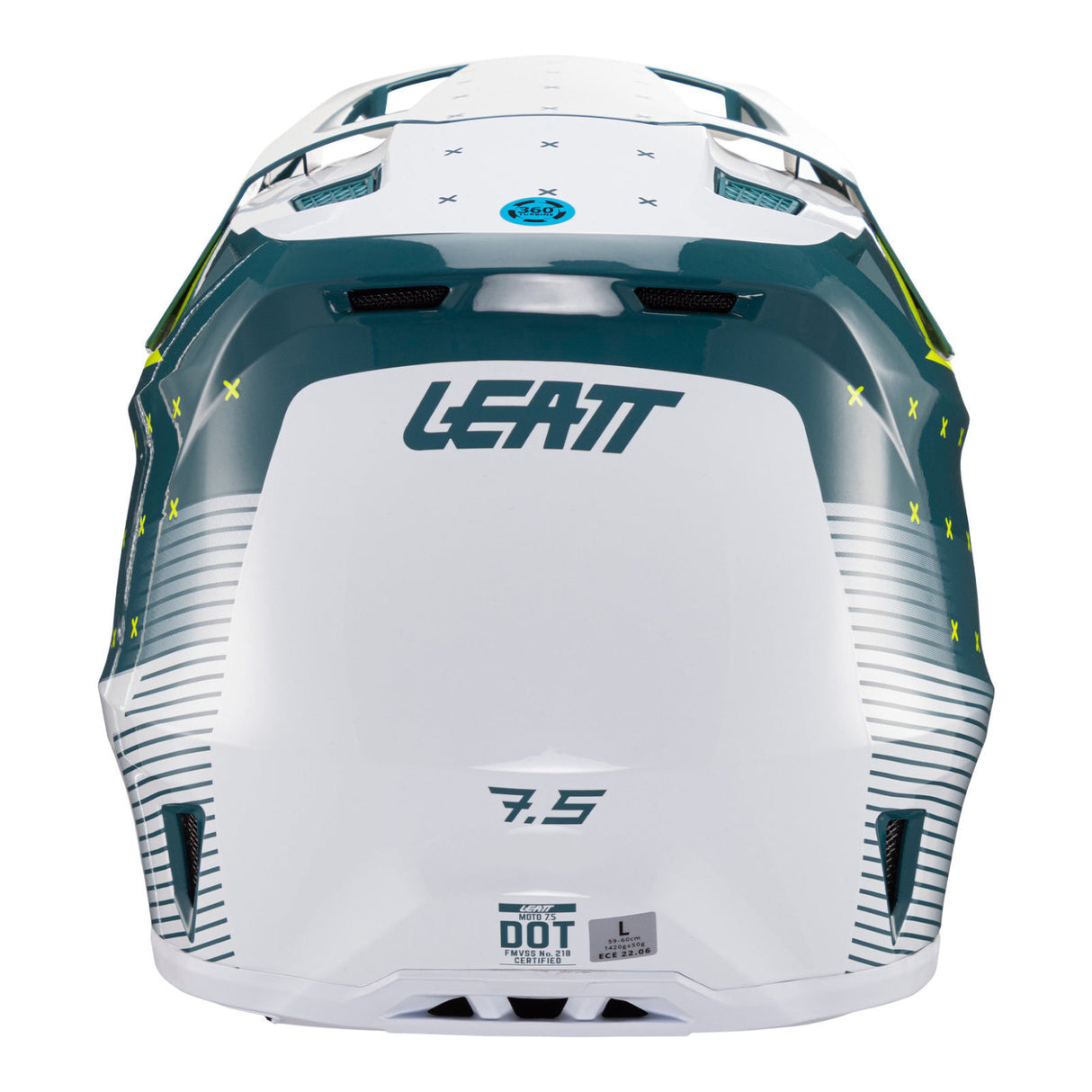 Leatt 2024 7.5 Helmet & Goggle Kit - Acid Fuel