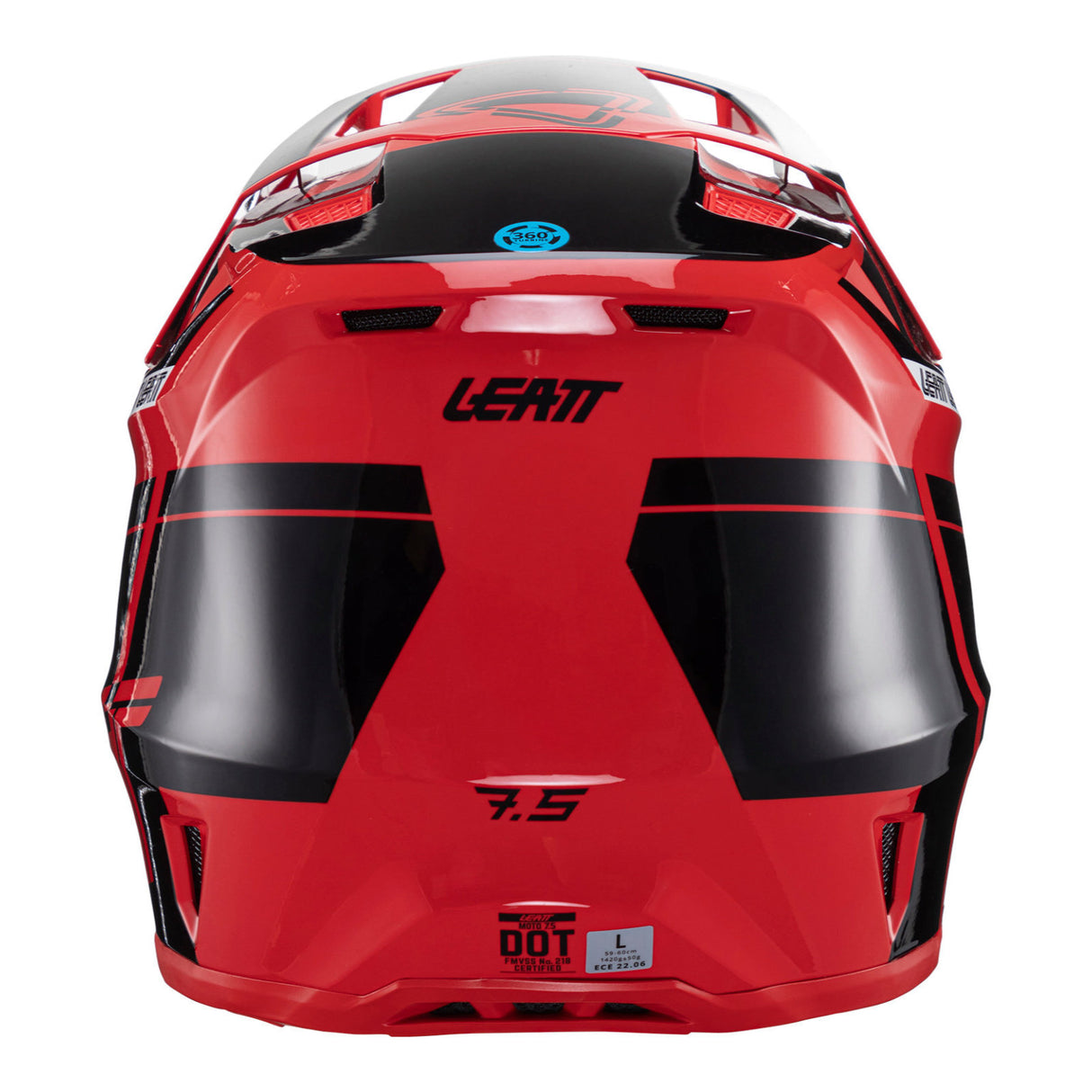 Leatt 2024 7.5 Helmet & Goggle Kit - Red