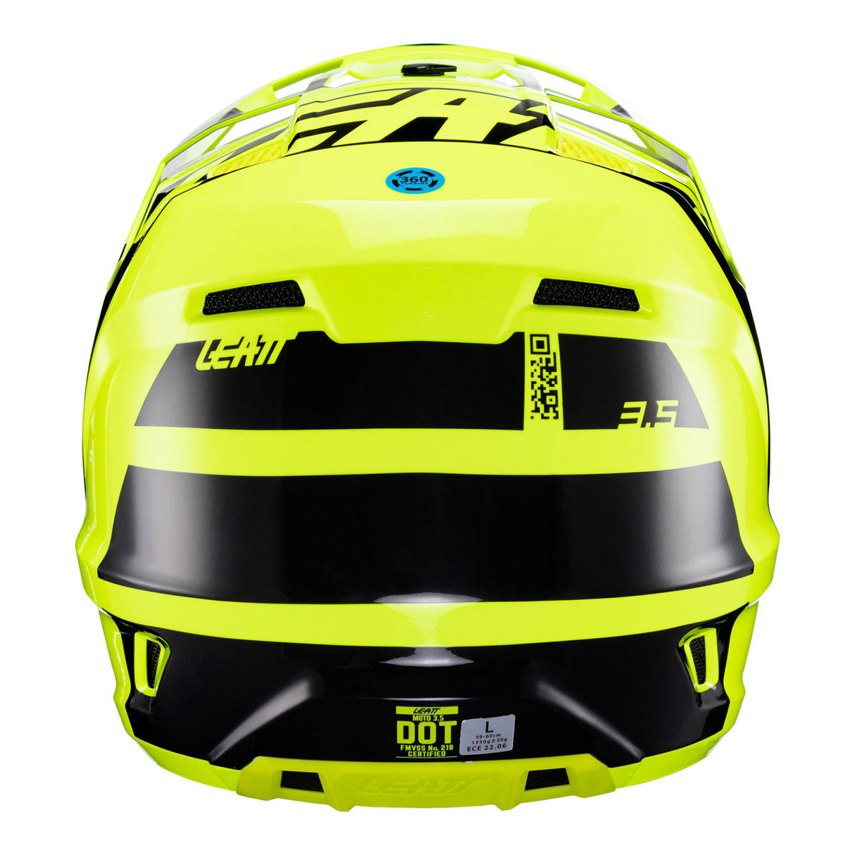 Leatt 2024 3.5 Helmet & Goggle Kit - Citrus