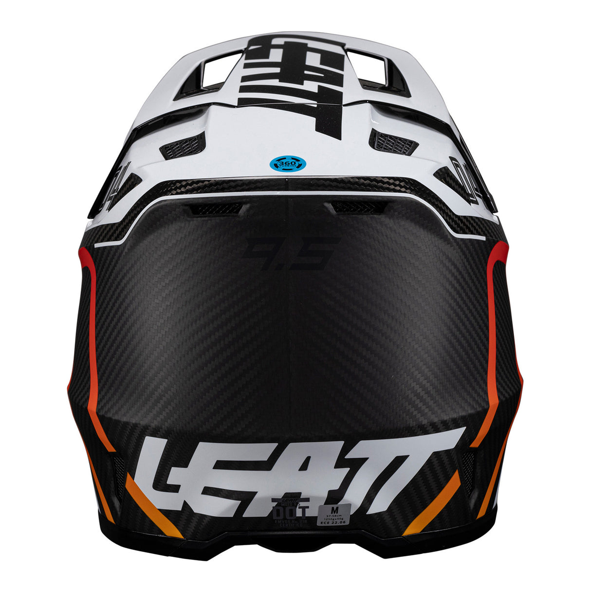 Leatt 2025 9.5 Helmet Kit - Carbon / White