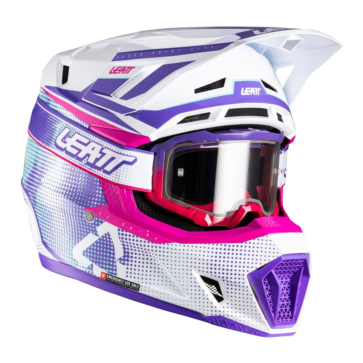 Leatt 2026 7.5 Helmet Kit - Purple