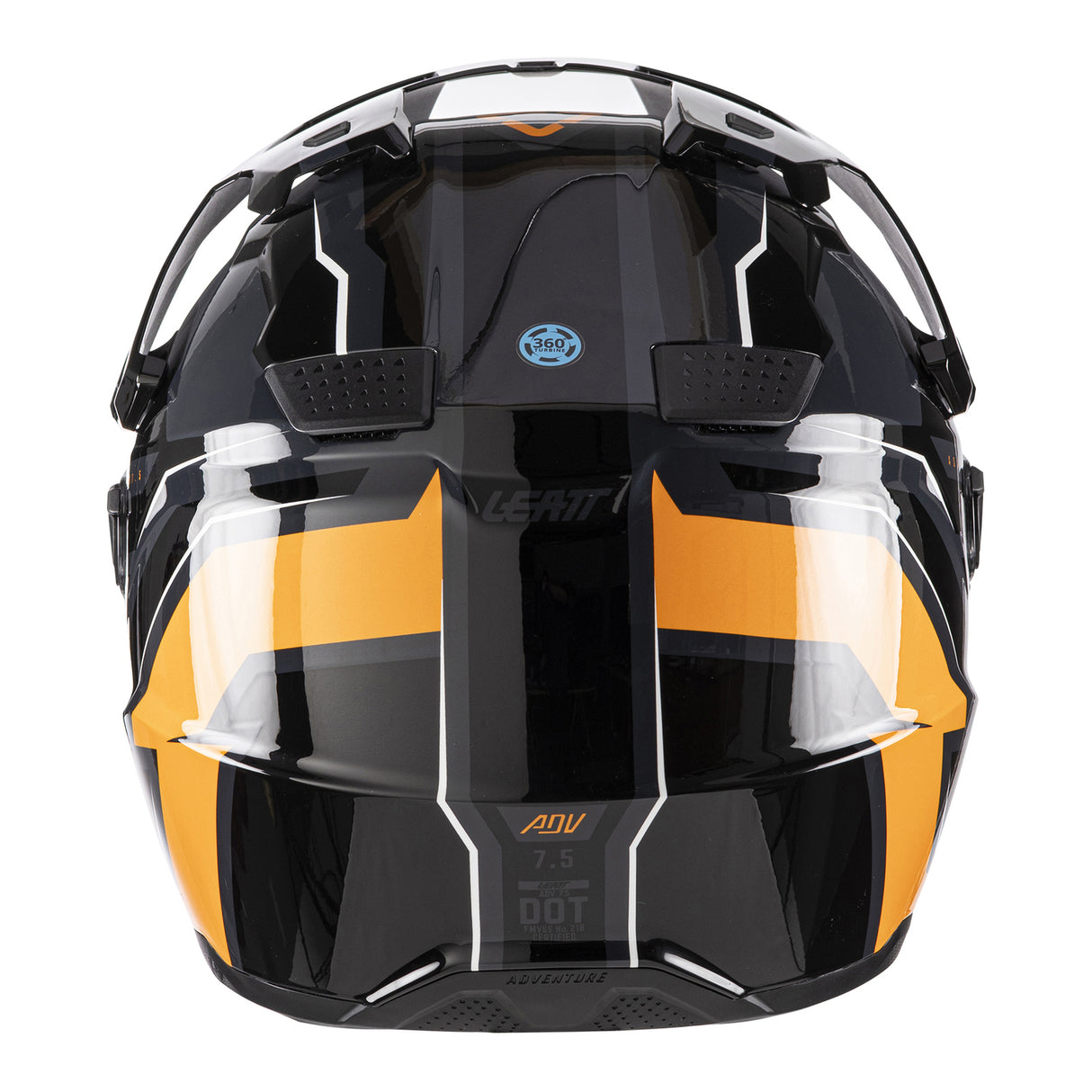 Leatt 7.5 ADV Helmet Kit - Black / Orange