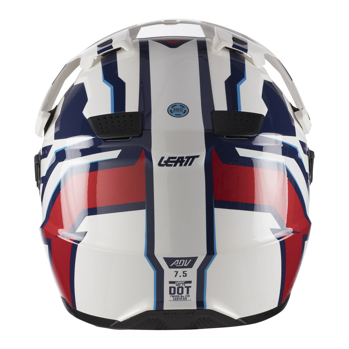 Leatt 7.5 ADV Helmet Kit - Royal Blue / Red