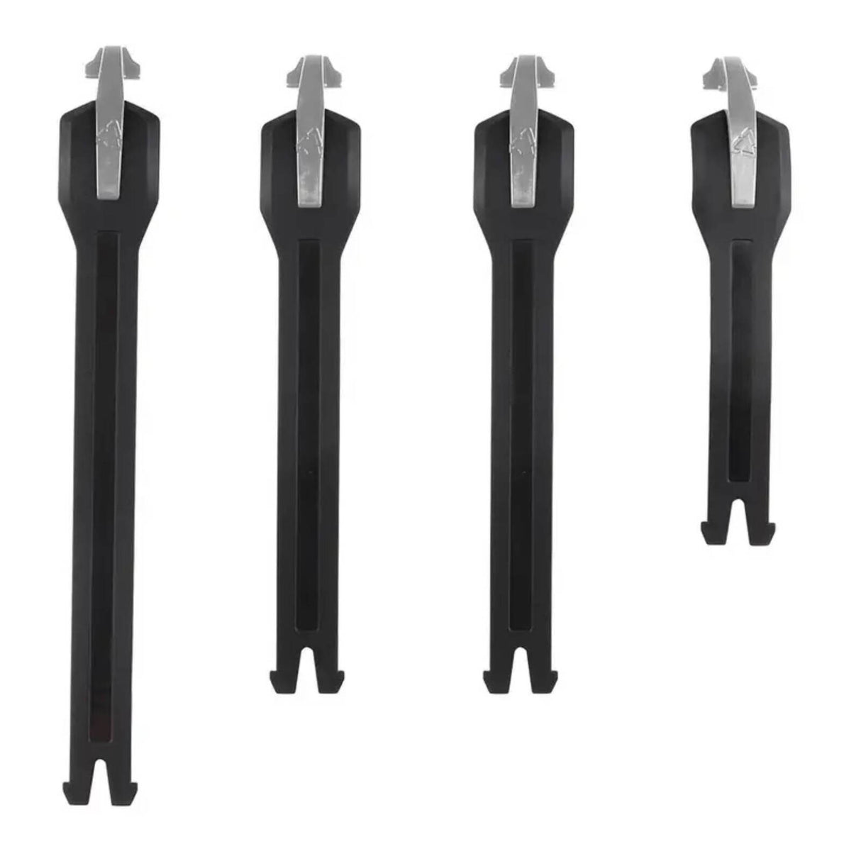 LEATT BOOT STRAP KIT GPX 4.5 / 5.5 FLEXLOCK 4-pcs BLK