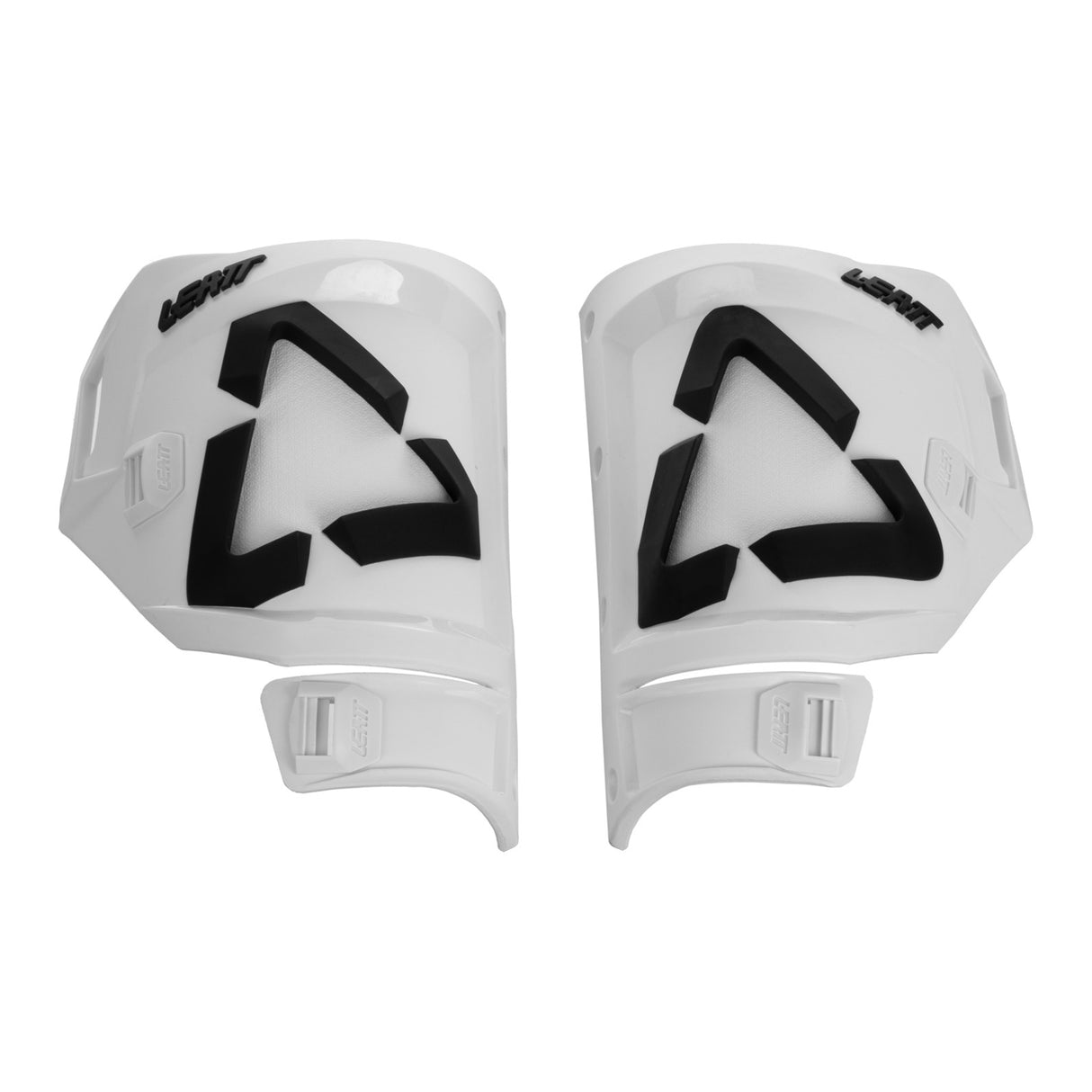 Leatt 5.5 Shin Plate Kit (Pair) - White / Black