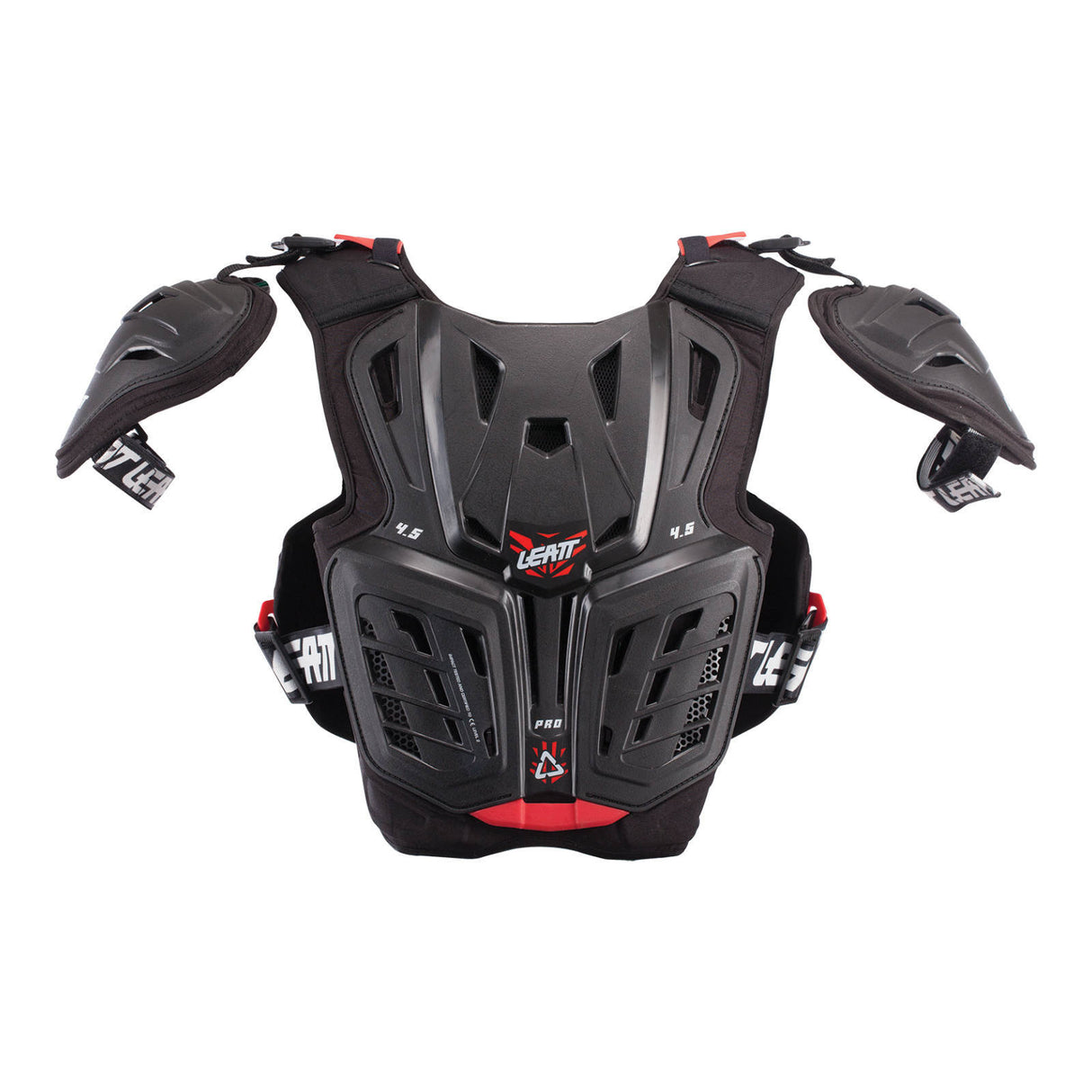 Leatt 4.5 Junior Chest Protector Pro - Black / Red