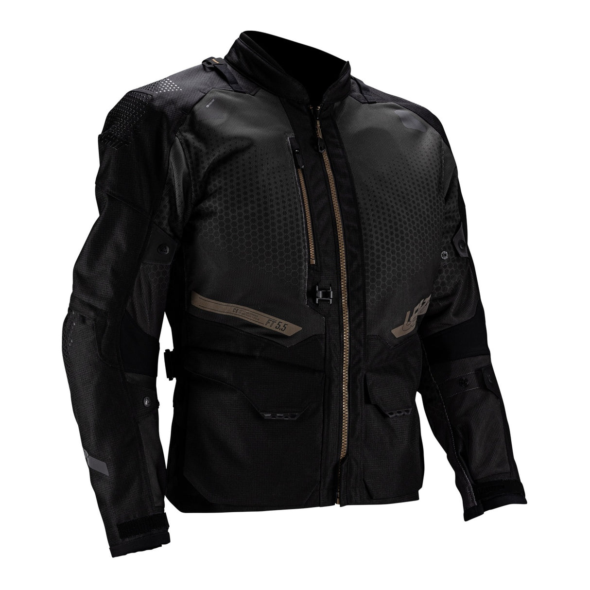 Leatt 5.5 ADV FlowTour Jacket - Stealth