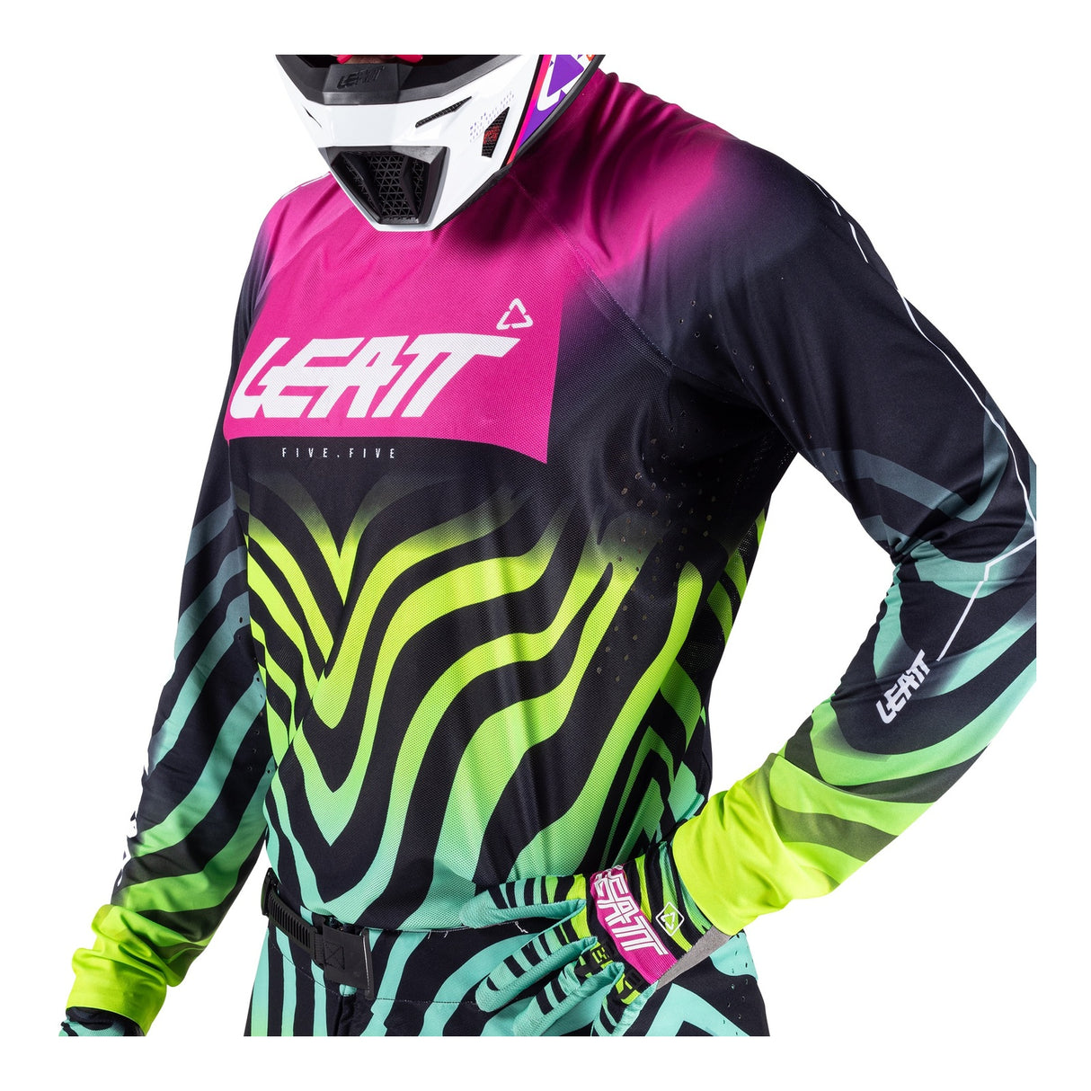 Leatt 2026 5.5 UltraWeld Jersey - Tiger Pink