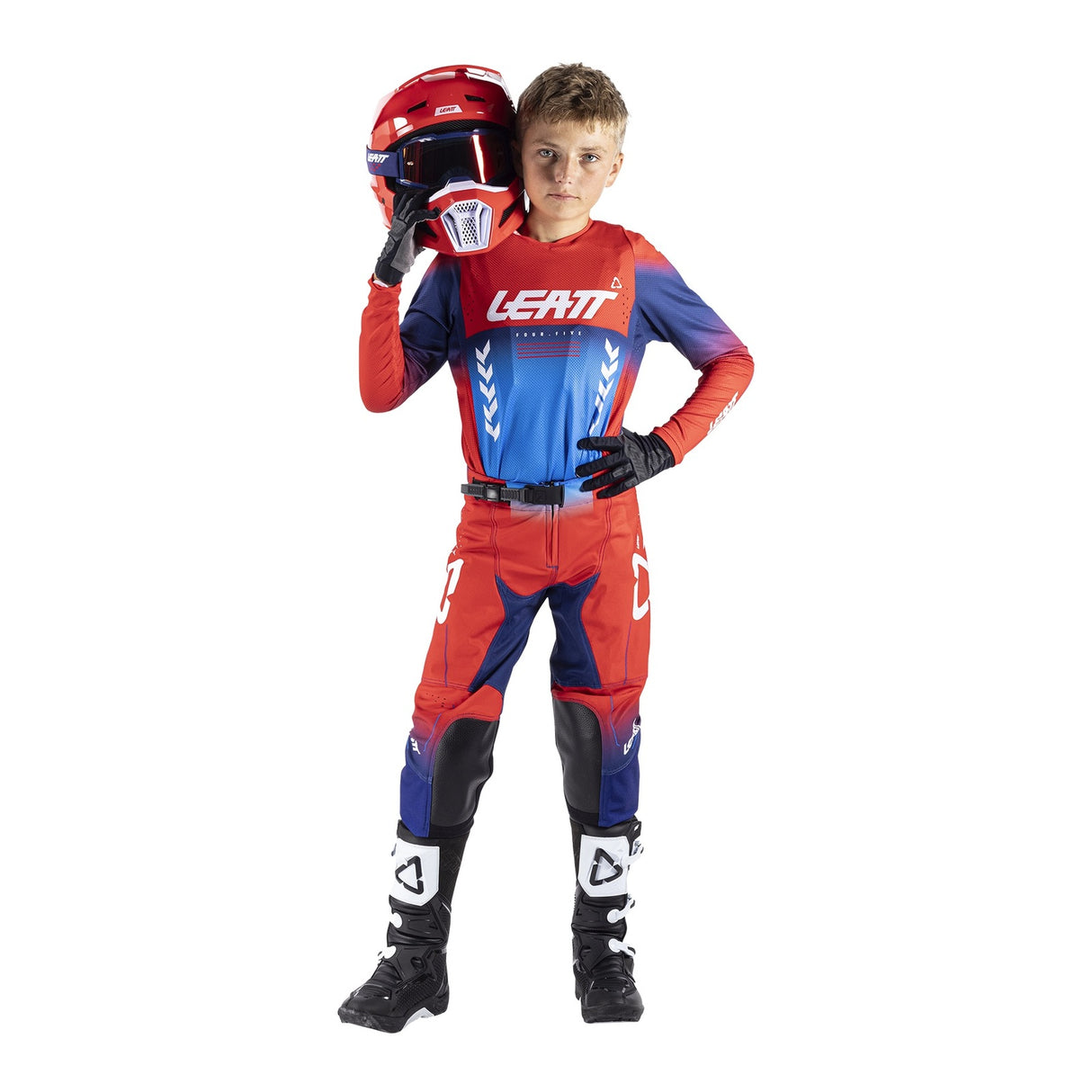 Leatt 2026 4.5 Pant - Royal Blue / Red
