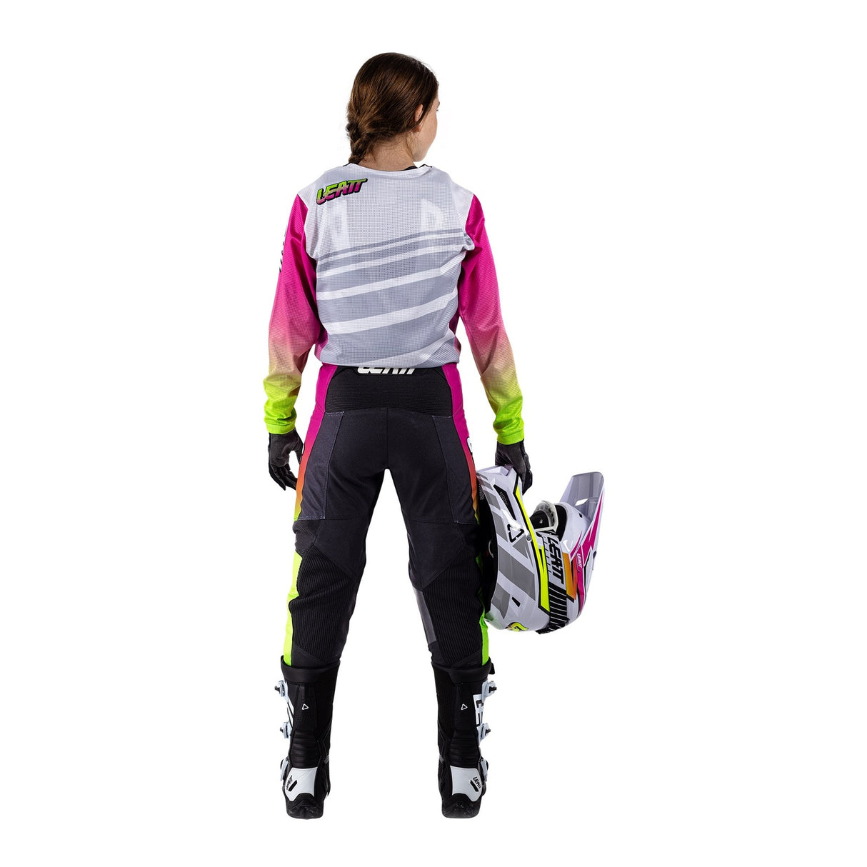 Leatt 2026 3.5 Junior Ride Kit - Retro Pink