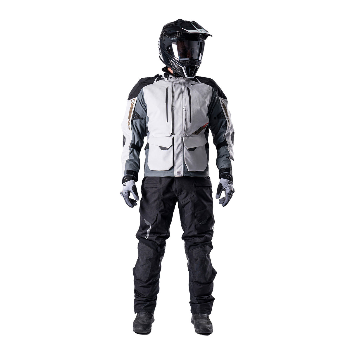 Leatt 5.5 ADV DriTour Jacket - Steel Grey