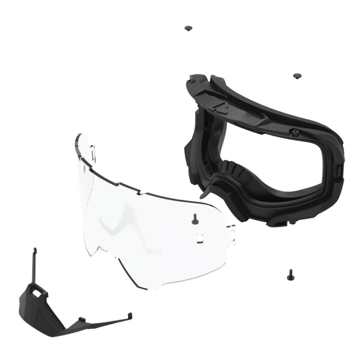 Leatt 6.5 Velocity Goggle Cryztal - White / Rose 32%