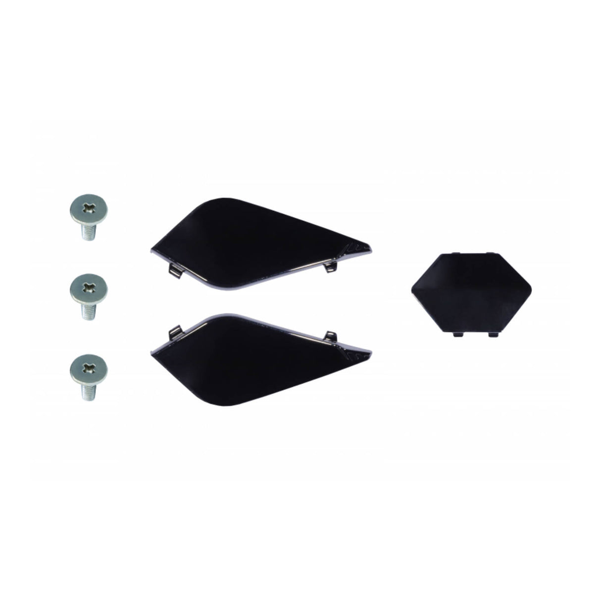 LS2 MX701 Explorer Cover Side Screw Peak - Gloss Black