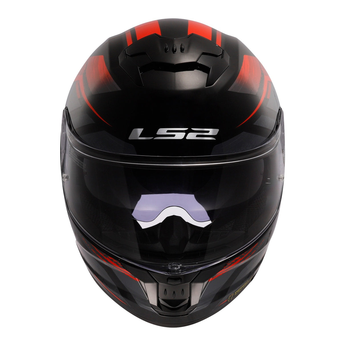 LS2 FF808 Stream II Fury - Black / Red 06