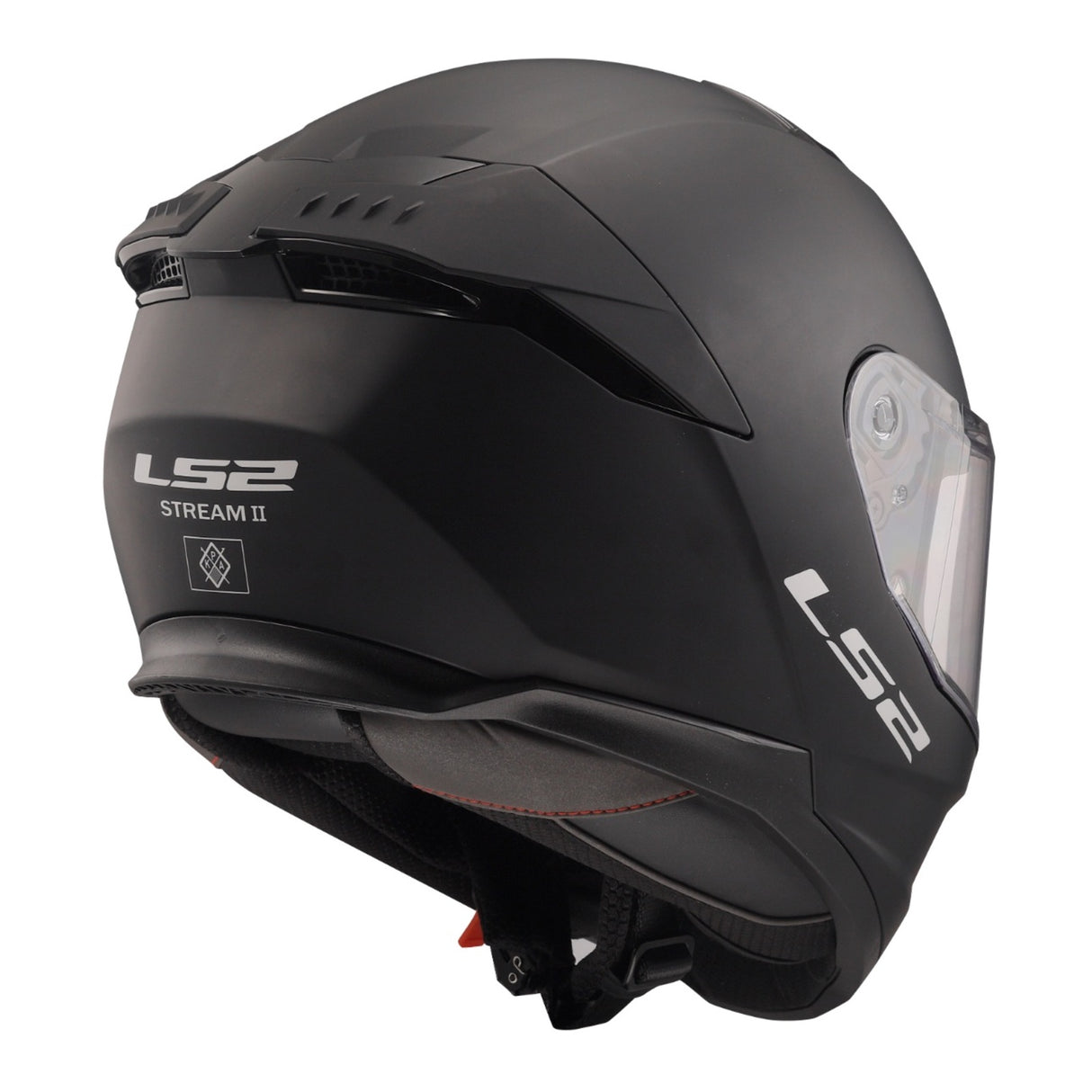 LS2 FF808 Stream II Helmets - Matte Black 06