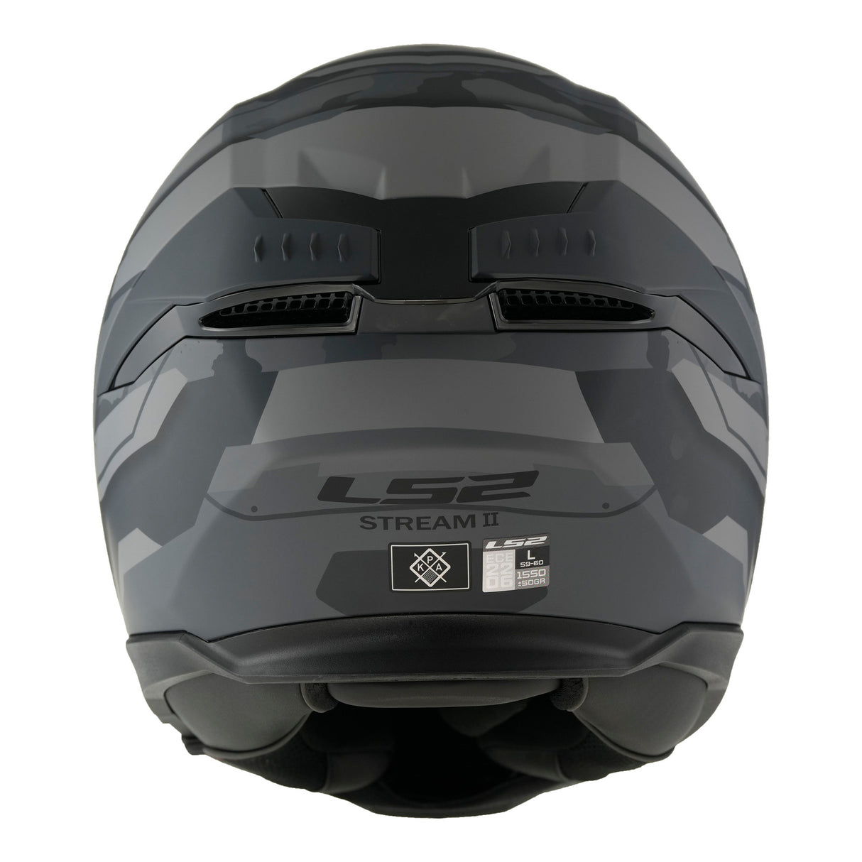 LS2 FF808 Stream II Shadow - Matte Titanium / Grey