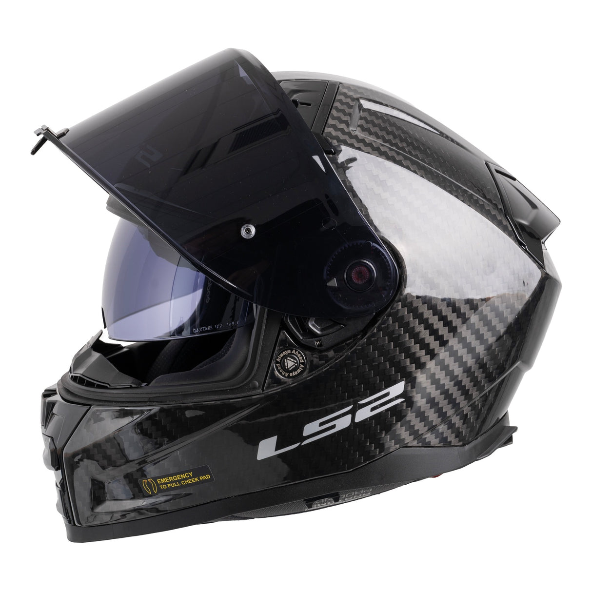 LS2 FF811 Vector II Carbon - Gloss 06
