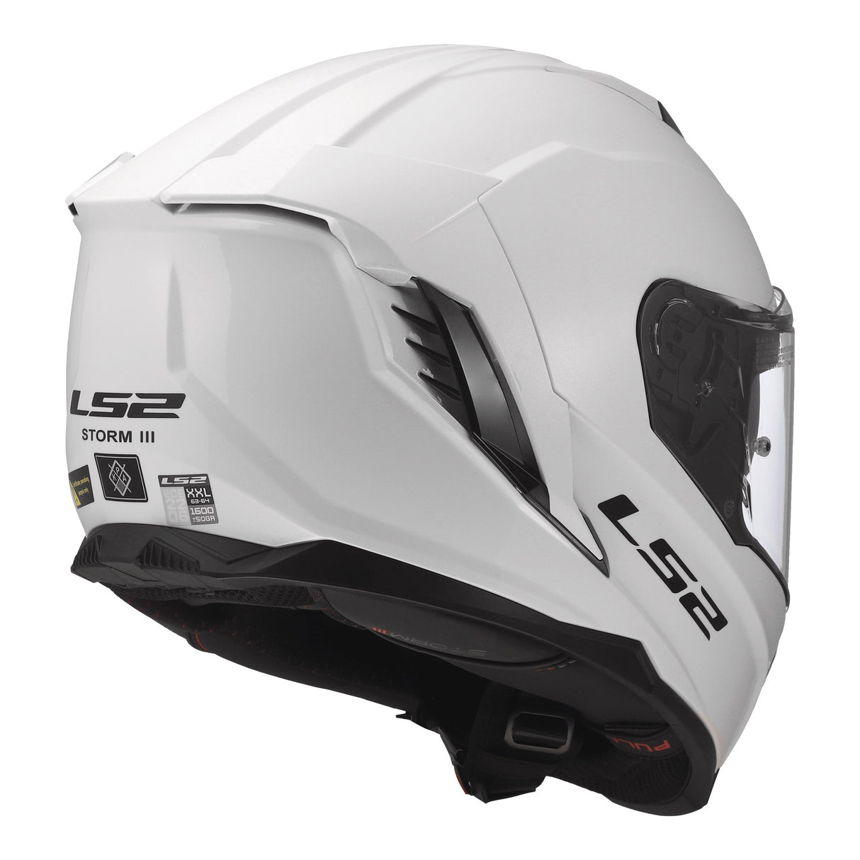 LS2 FF818 Storm III Helmet - Gloss White