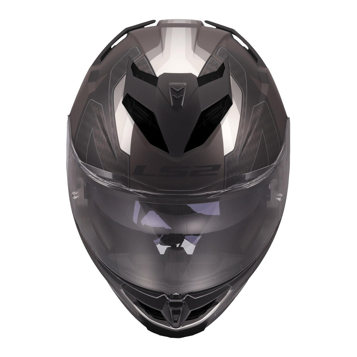 LS2 FF818 Storm III Sporty Helmet - Black / Grey