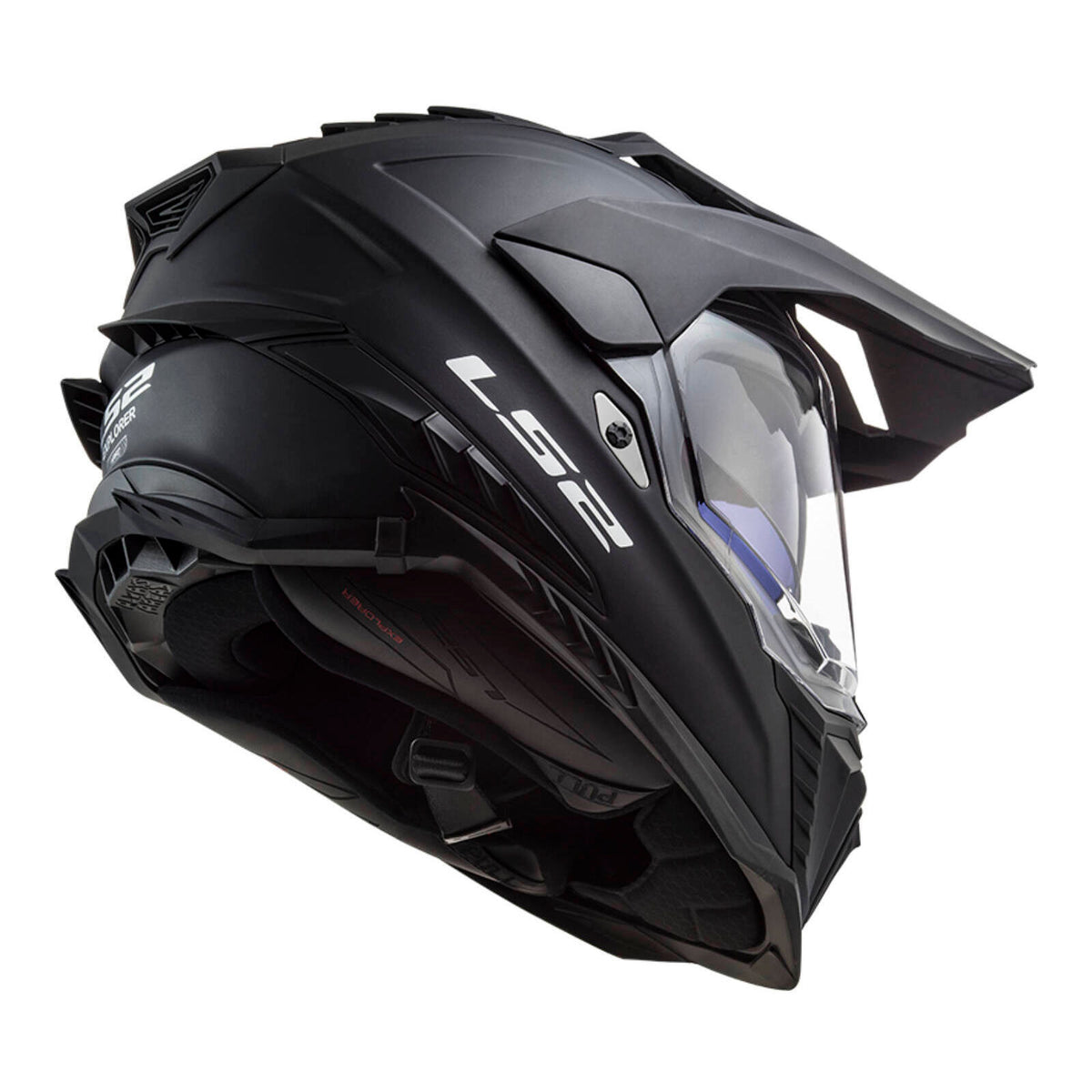 LS2 MX701 Explorer Helmet - Matte Black 06