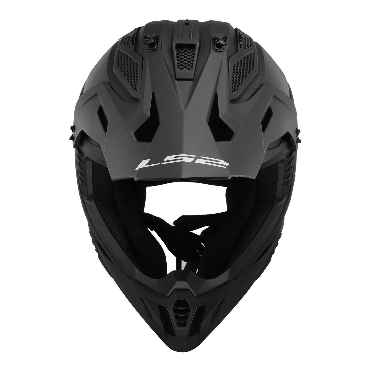 LS2 MX708 Fast II Helmet - Matte Black 06
