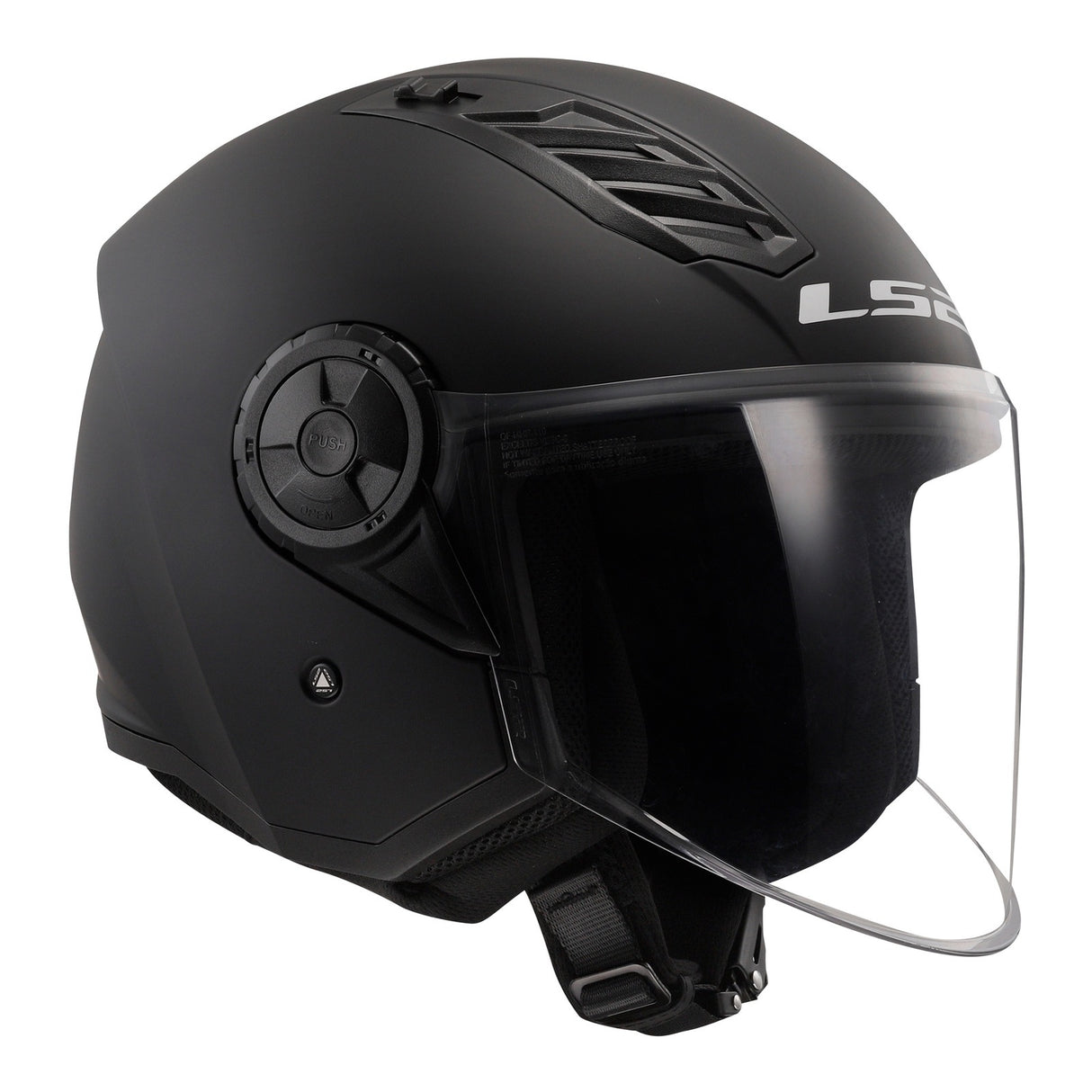 LS2 OF616 Airflow II Helmets - Matte Black 06