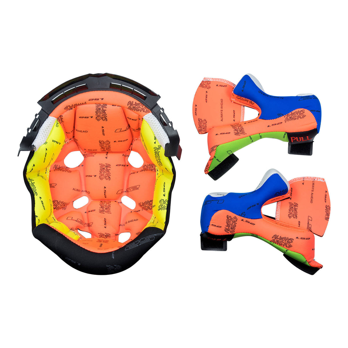 LS2 MX470 Subverter Liner / Cheek Pad Set - Colourful