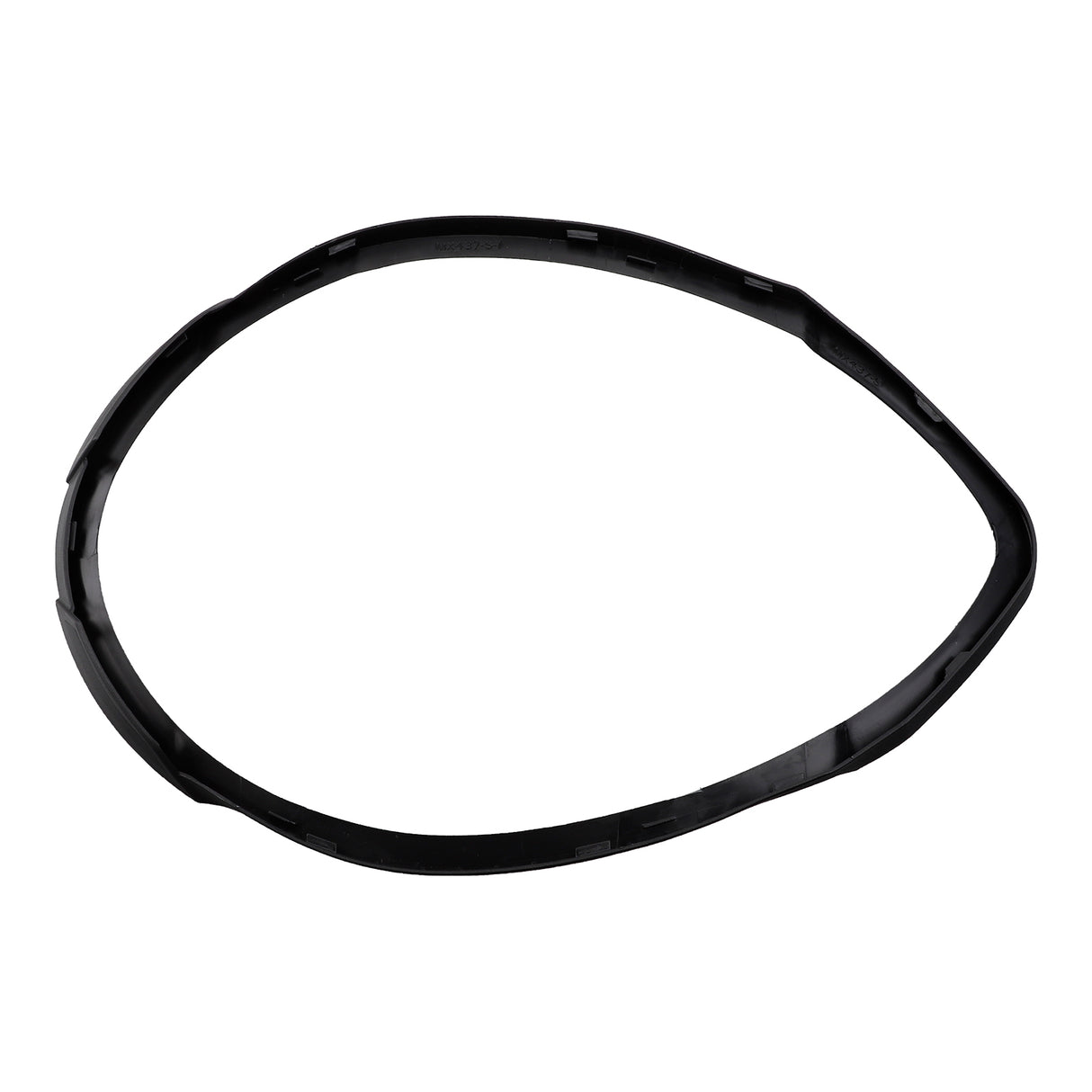 LS2 MX437 Fast Evo Bezel Down - Black (2XS-S)