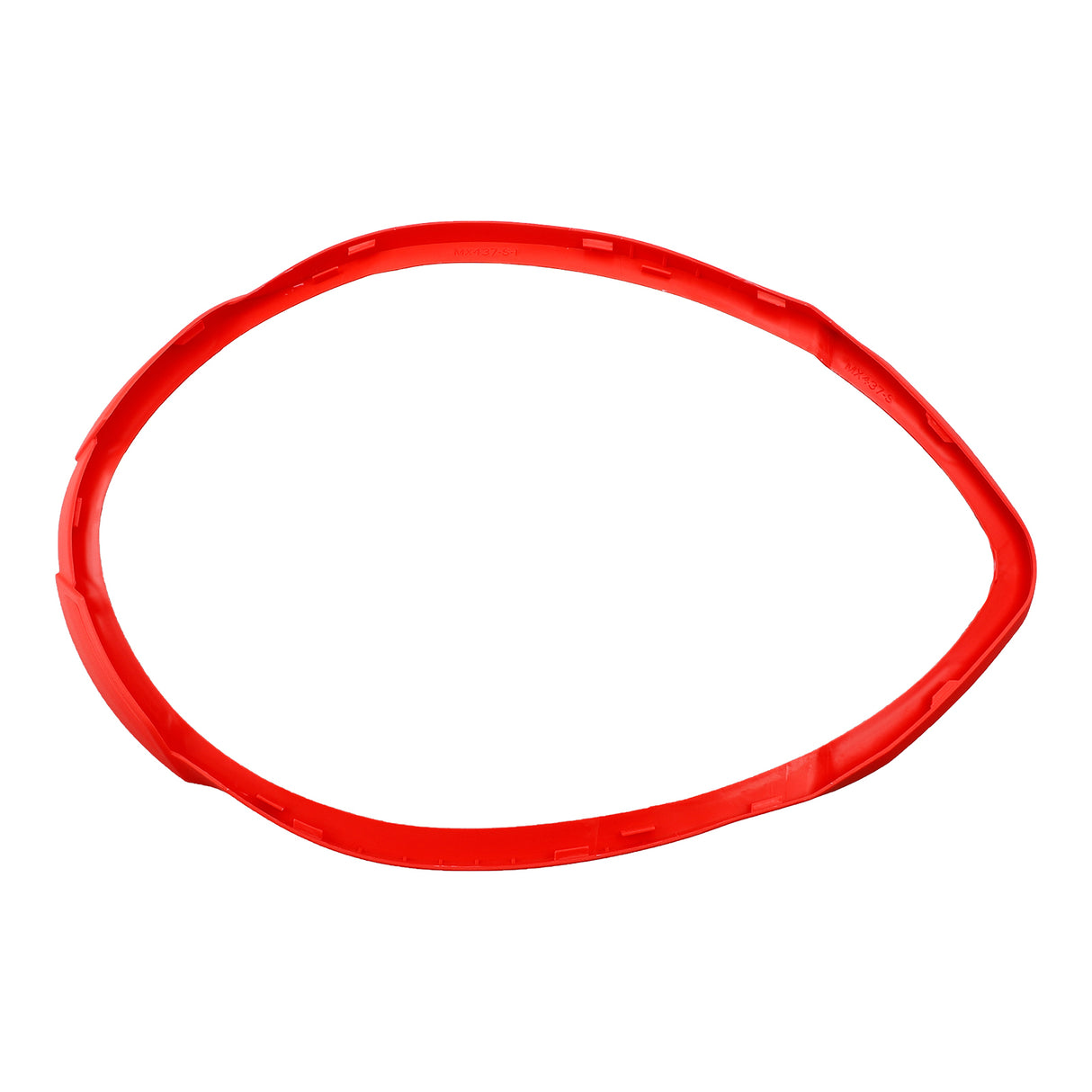 LS2 MX437 Fast Evo Bezel Down - Red (M-L)