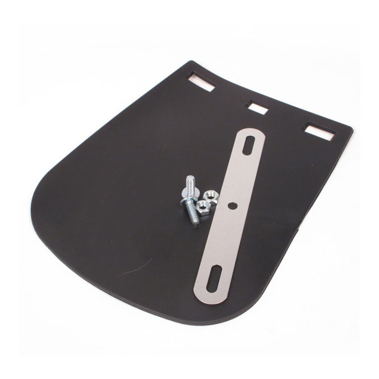 Whites Mud Flap - Black PVC (Large)