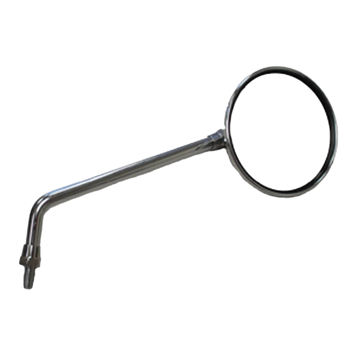 Whites Mirror - 10mm Universal LH Chrome Mirror - Right-Hand Thread