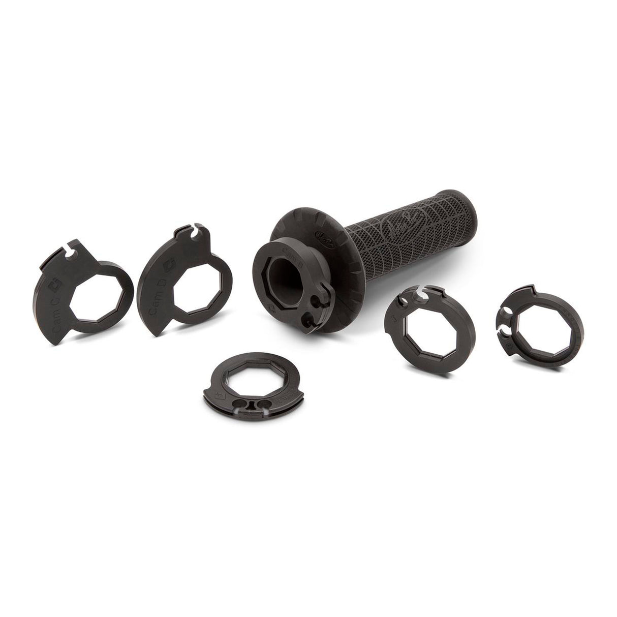 Motion Pro DirtControl V2 Lock On Grips, Black