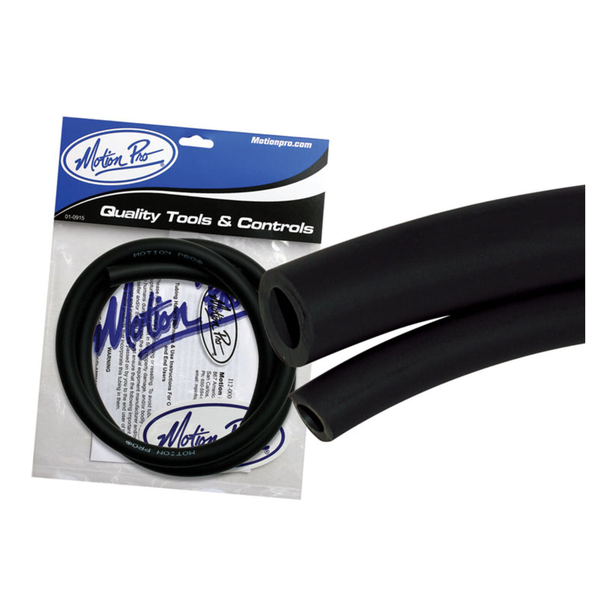 Motion Pro Fuel Hose Tygon - Black, 5mm/3/16 3ft Roll