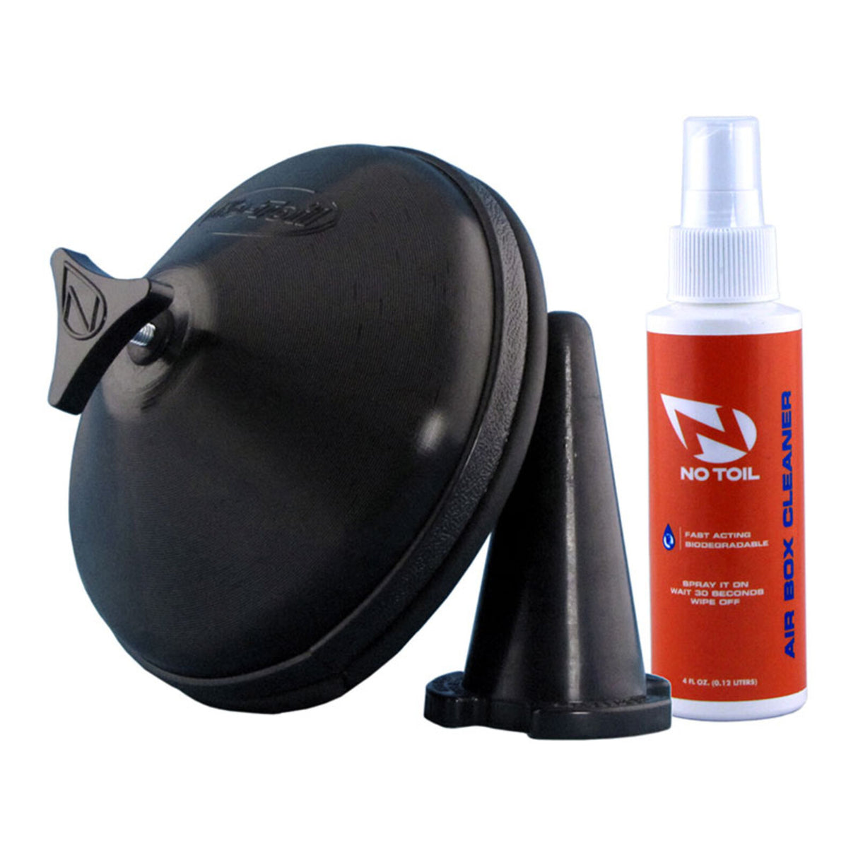 No Toil Wash Kit - Kawasaki KDX200/220 (Airbox Cover / Exhaust Plug)