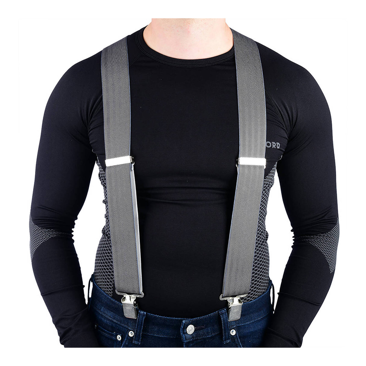 Oxford Riggers Braces - Herringbone