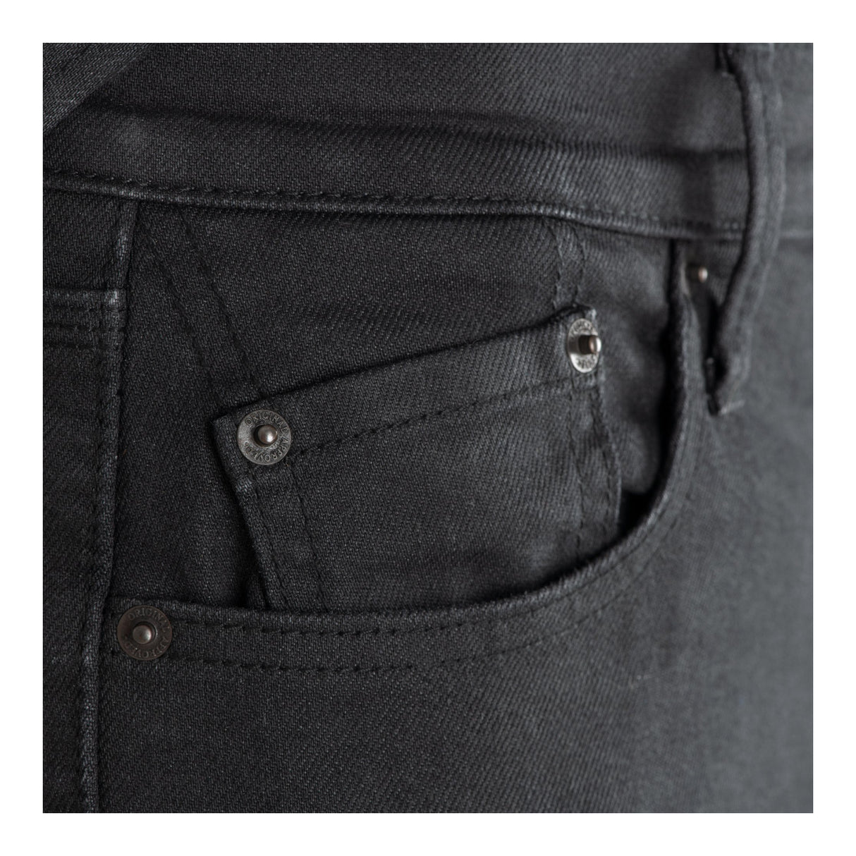 Oxford Original CE AA Armourlite Slim Jeans - Black (Extra Long - 36)