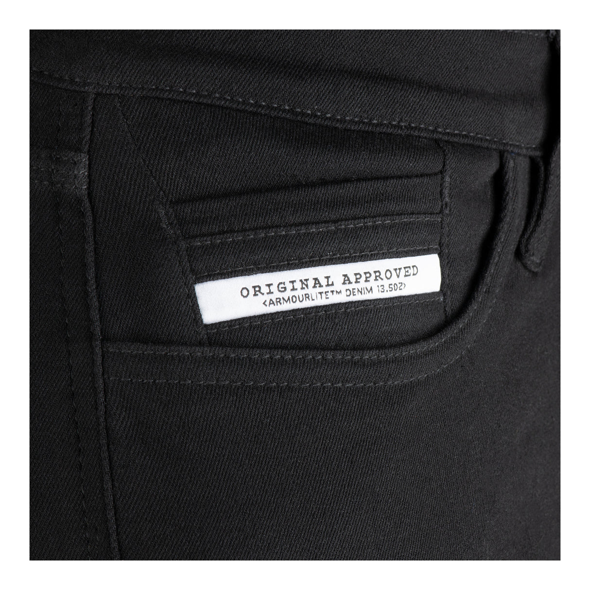 Oxford AA Super Stretch Men's Jean - Black (Regular)