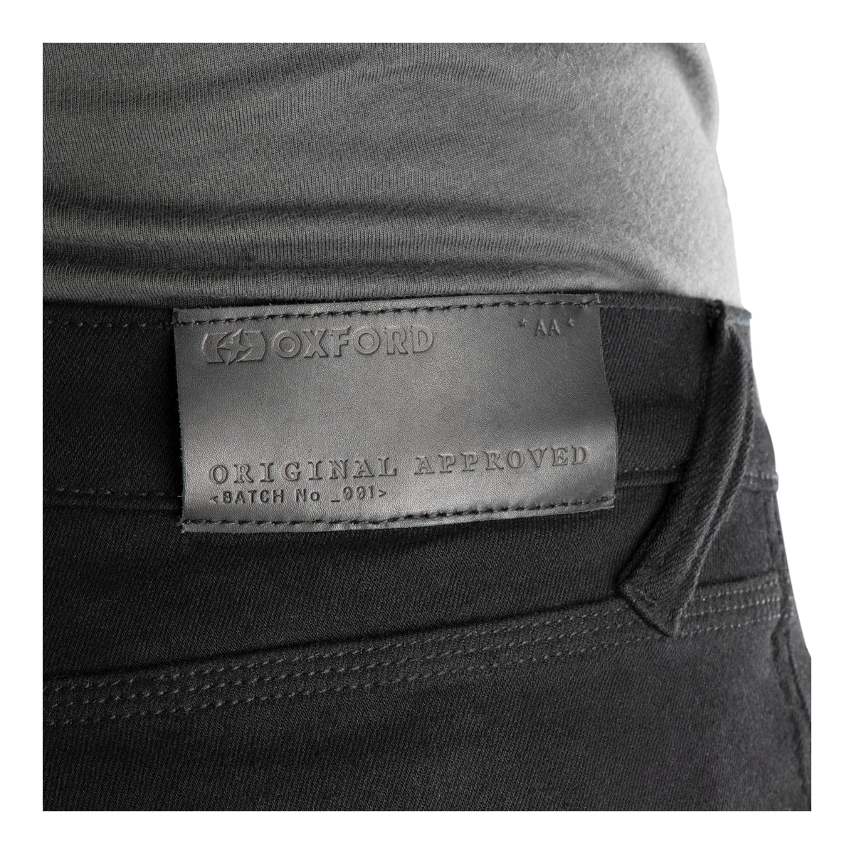 Oxford AA Super Stretch Men's Jean - Black (Regular)