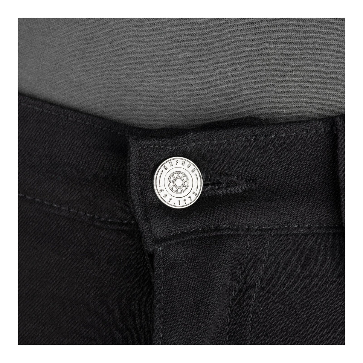 Oxford AA Super Stretch Men's Jean - Black (Short)