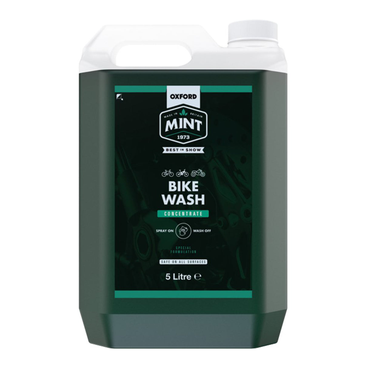 Oxford Mint Bike Wash Concentrate 5 Litres