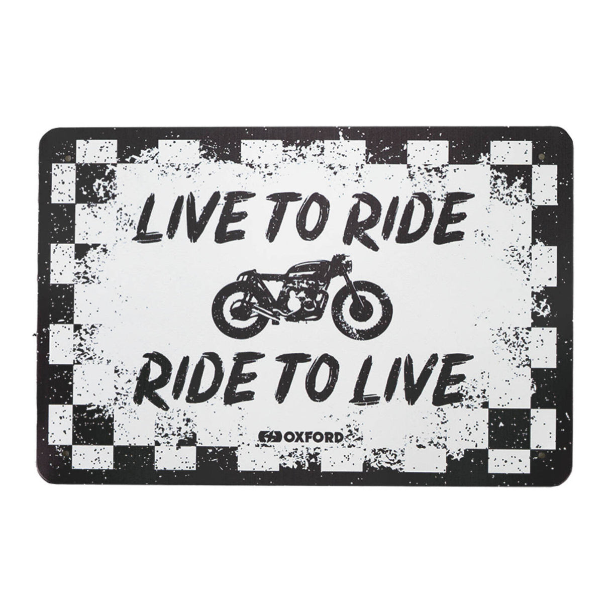 Oxford Garage Metal Sign: Ride