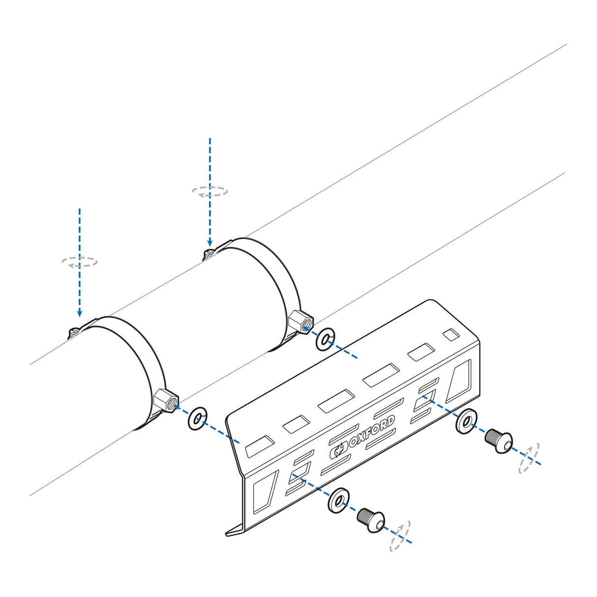 Oxford Adventure Exhaust Heat Shield