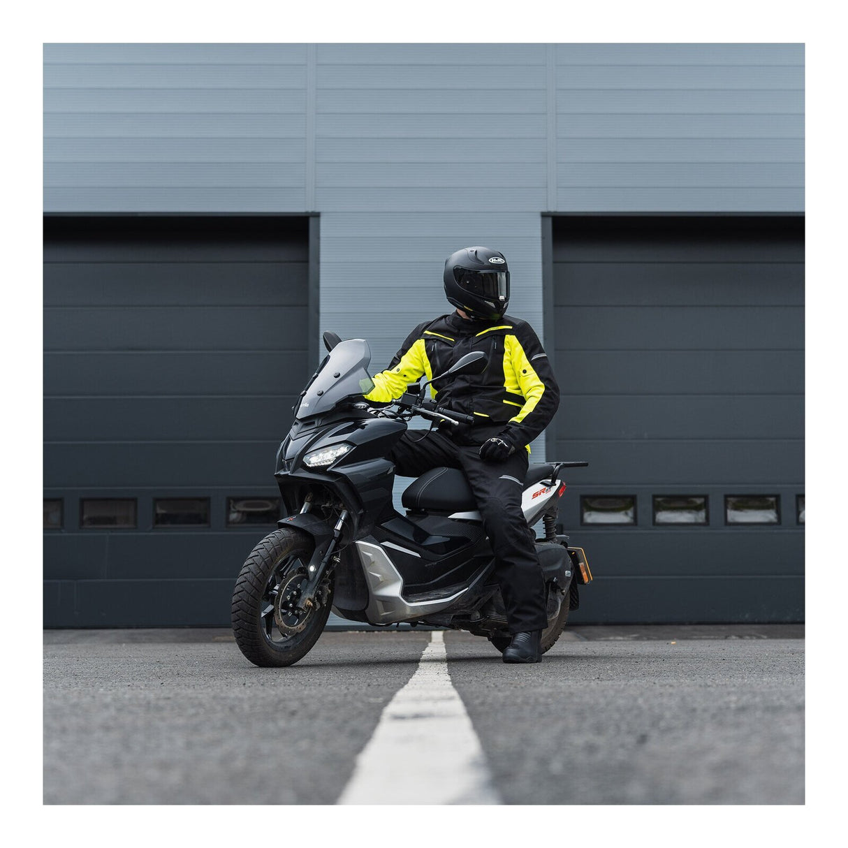 Oxford Metro 2.0 Men's Jacket - Black / Fluo