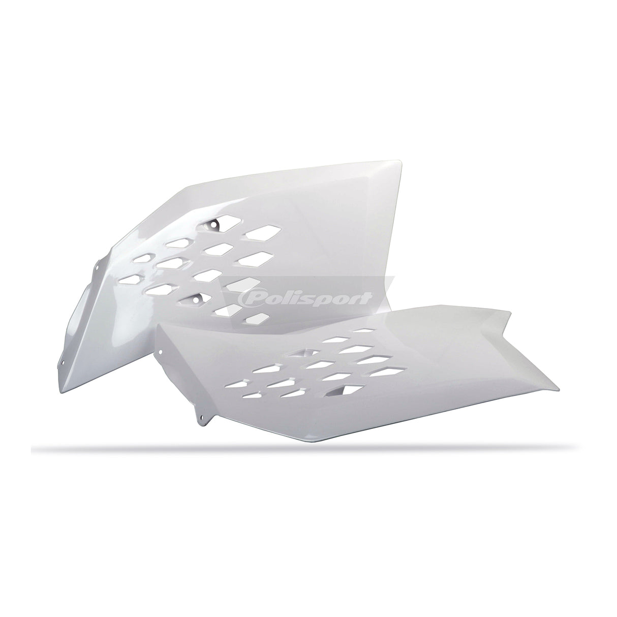 Polisport Radiator Scoops KTM SX/SXF '07-'10 / EXC/SXCF '08-'11 White