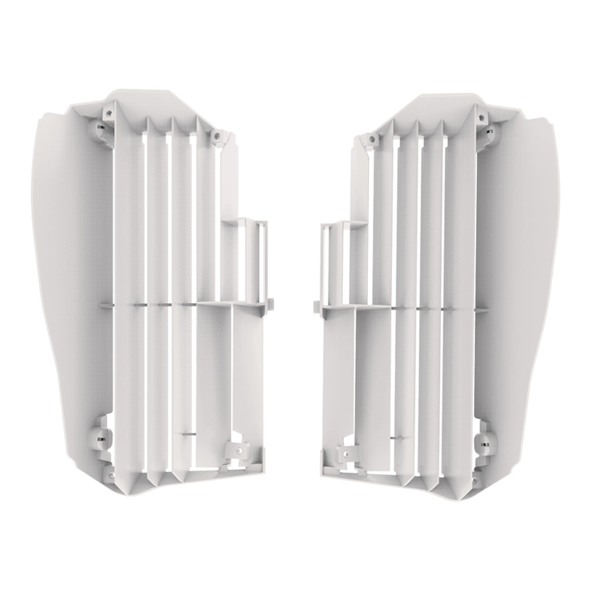 Polisport Radiator Louvers Yamaha YZ450F ('18-) - White