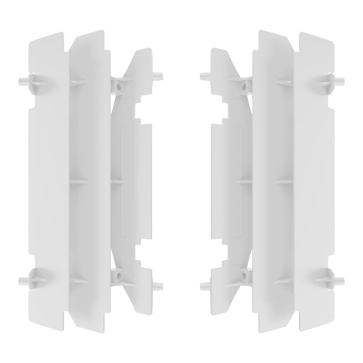 Polisport Radiator Louvers Suzuki RM125 / RM250 / DRZ400 - White