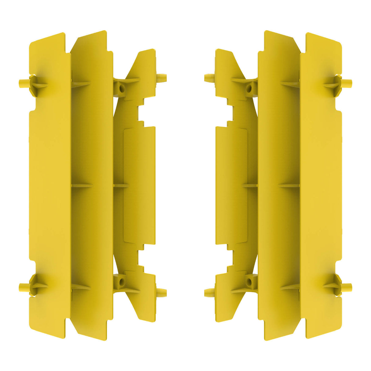 Polisport Radiator Louvers Suzuki RM125 / RM250 / DRZ400 - Yellow